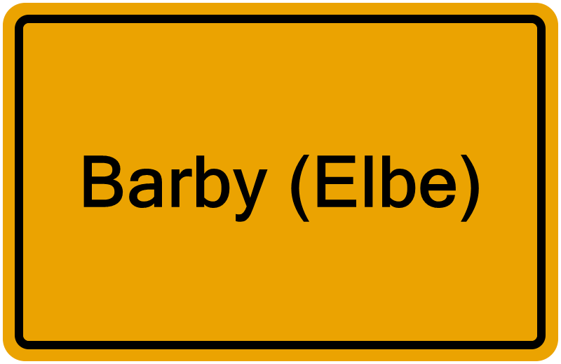 Handelsregisterauszug Barby (Elbe)